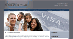 Desktop Screenshot of immigrationlawstlouis.com