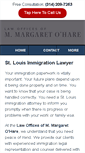Mobile Screenshot of immigrationlawstlouis.com